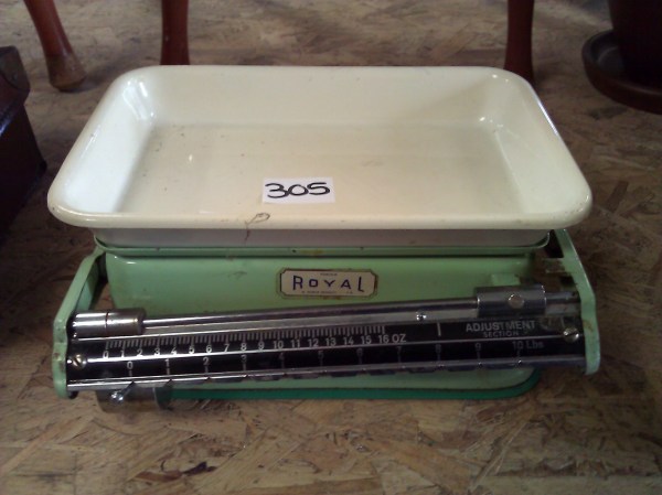Vintage Enamel Scales