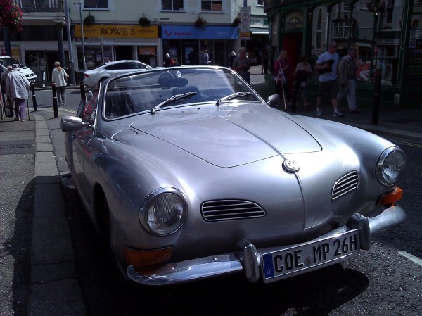 Silver Karmann Ghia