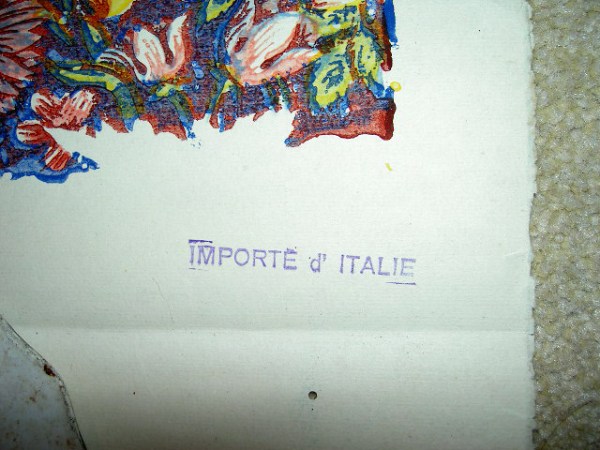 Italian Export Stamp