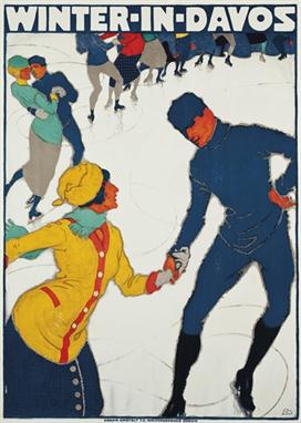 Winter in Davos 1914