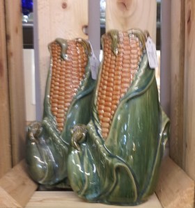 Corn cob vases